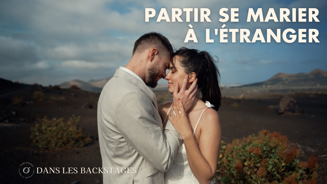 Produire un film de mariage elopement à Lanzarote