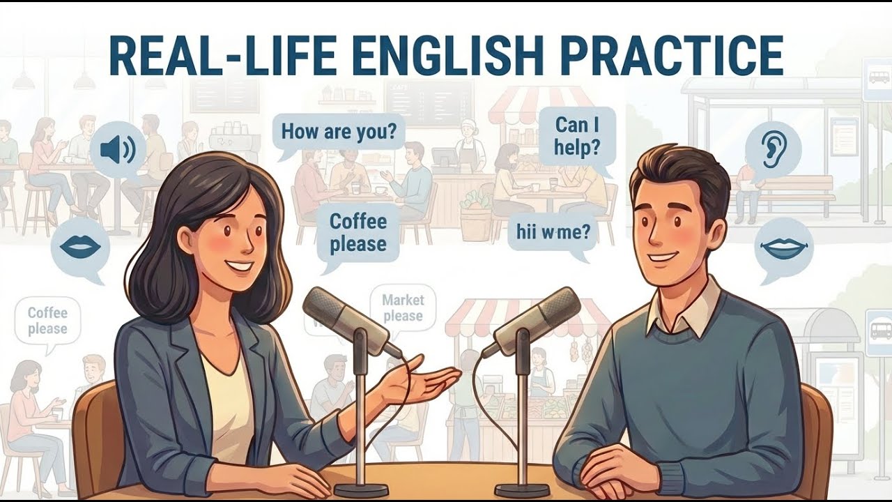 Improve Your English with Real-Life Sentences | A1–A2 Beginner Practice