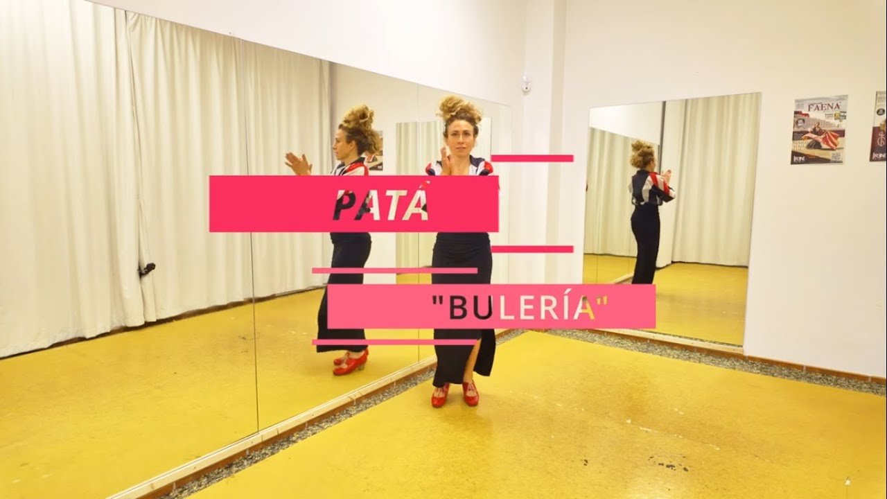 Patá 'por Bulerías' | Beginner level | Learn flamenco online at 'La Sentío Flamenco School'