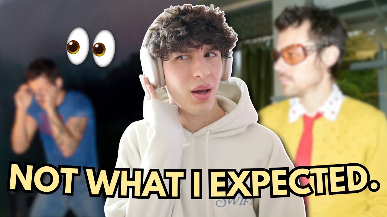 HARRY STYLES IS BACK!!! and it's NOT what i was expecting... *APERTURE SONG & VIDEO REACTION*