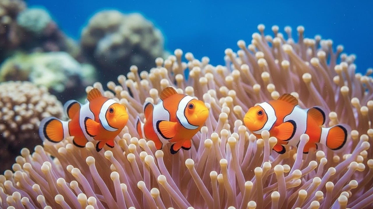 The Best 4K Aquarium 🐠 Explore the Stunning World of Sea Jellyfish and Beautiful Coral Reef Fish.#96