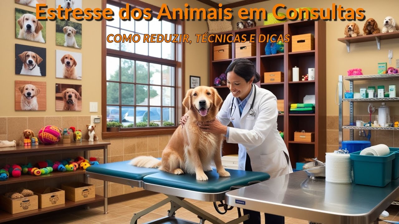 Como Reduzir o Estresse dos Animais em Consultas Veterinárias: Técnicas e Dicas!