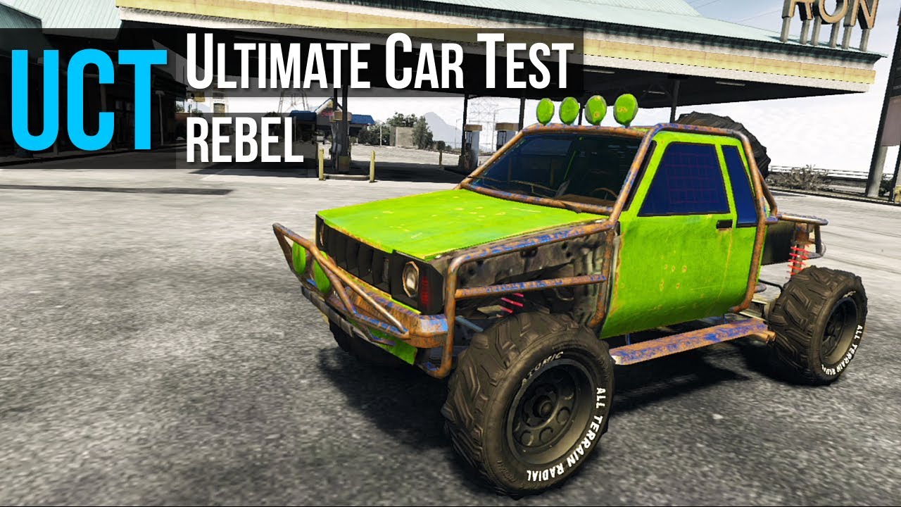 GTA 5 - Ultimate Car Test: Rebel ( Toyota Hilux )