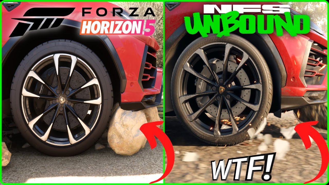 Forza 5 vs NFS Unbound (Logic and Details) Part 3