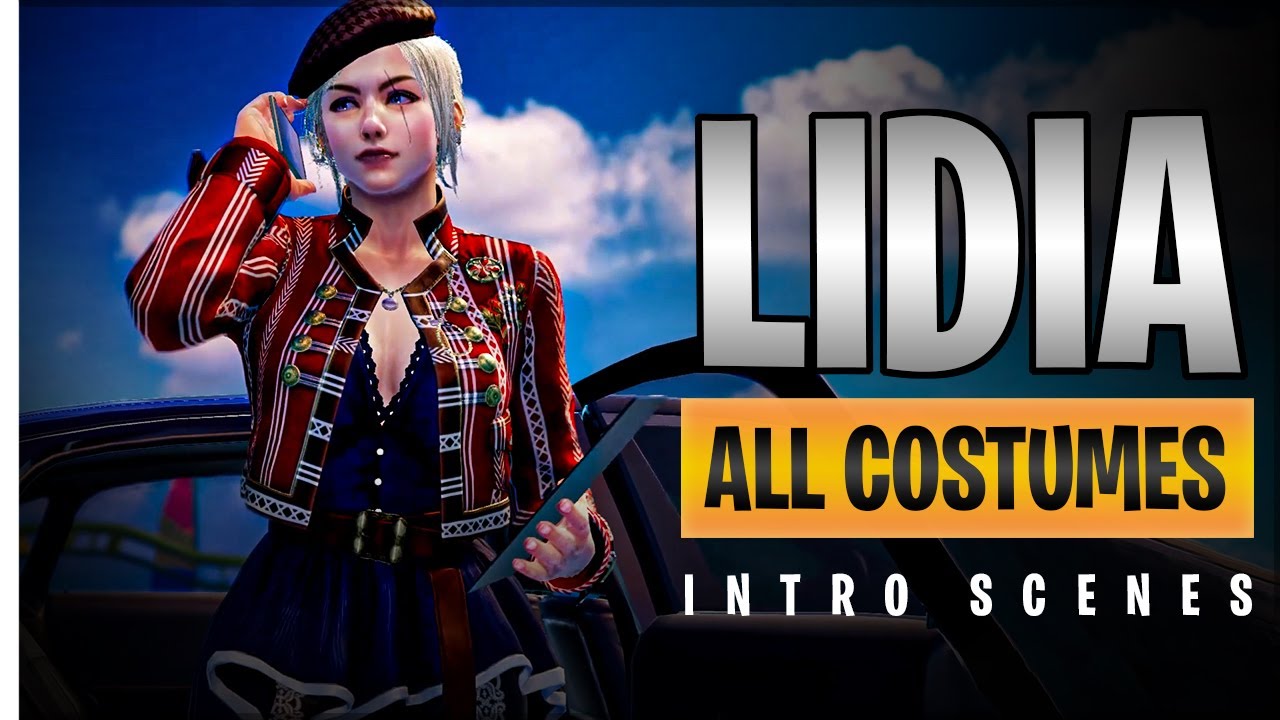TEKKEN 7 - LIDIA SOBIESKA | Intro Scenes With Different Costumes