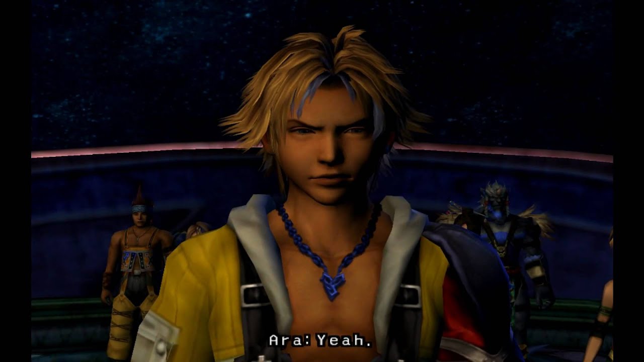 FFX Tidus meeting his Father 1080P Full HD