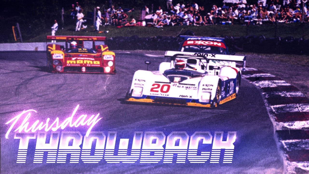 Throwback Thursday | IMSA Last Lap Battle at CTMP 1996