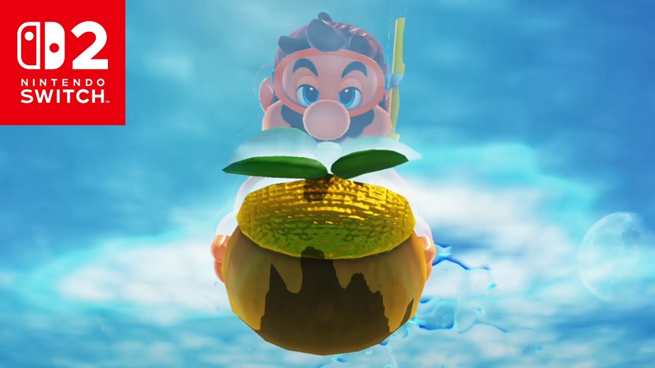 Super Mario Odyssey (Nintendo Switch 2) - 100% Walkthrough Part 19 - Seaside Kingdom Gardening Seeds