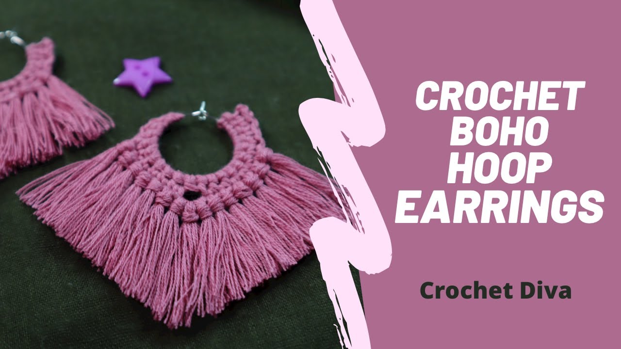 Boho Crochet Earrings