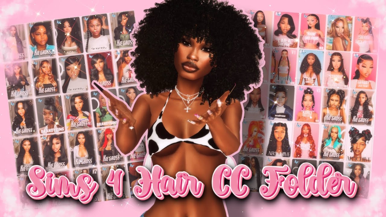 Must-Have FREE Sims 4 Hairs You NEED in 2025! 🩷⭐️🧸 | CC Folder Download (+14GB)