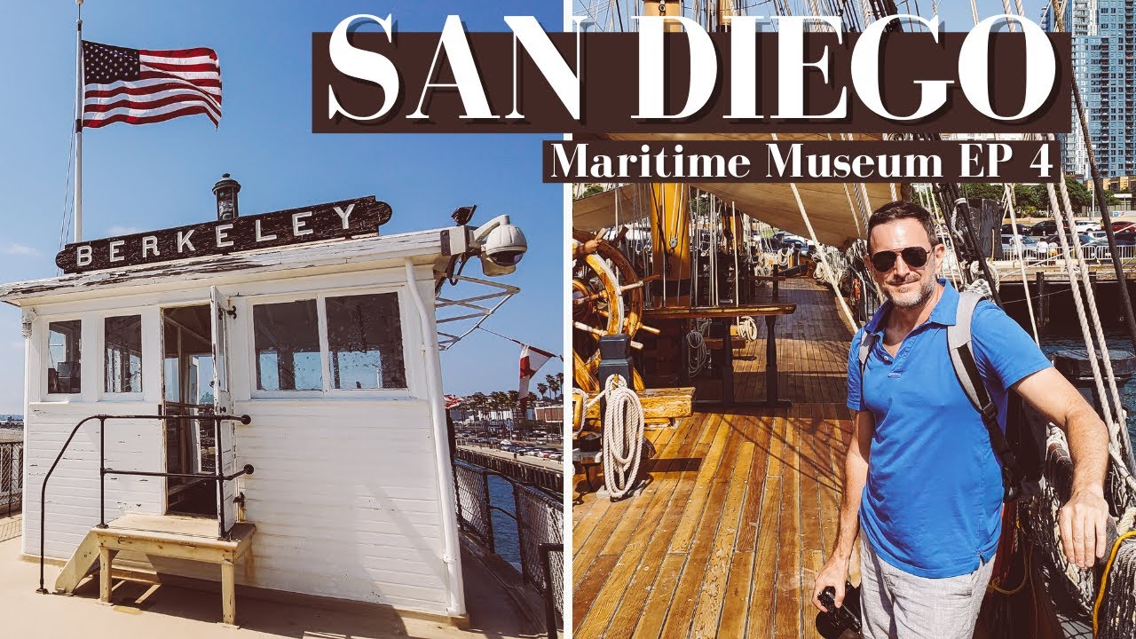Tour of the Maritime Museum San Diego ⛵ Harbor Tour, HMS Surprise, Star of India