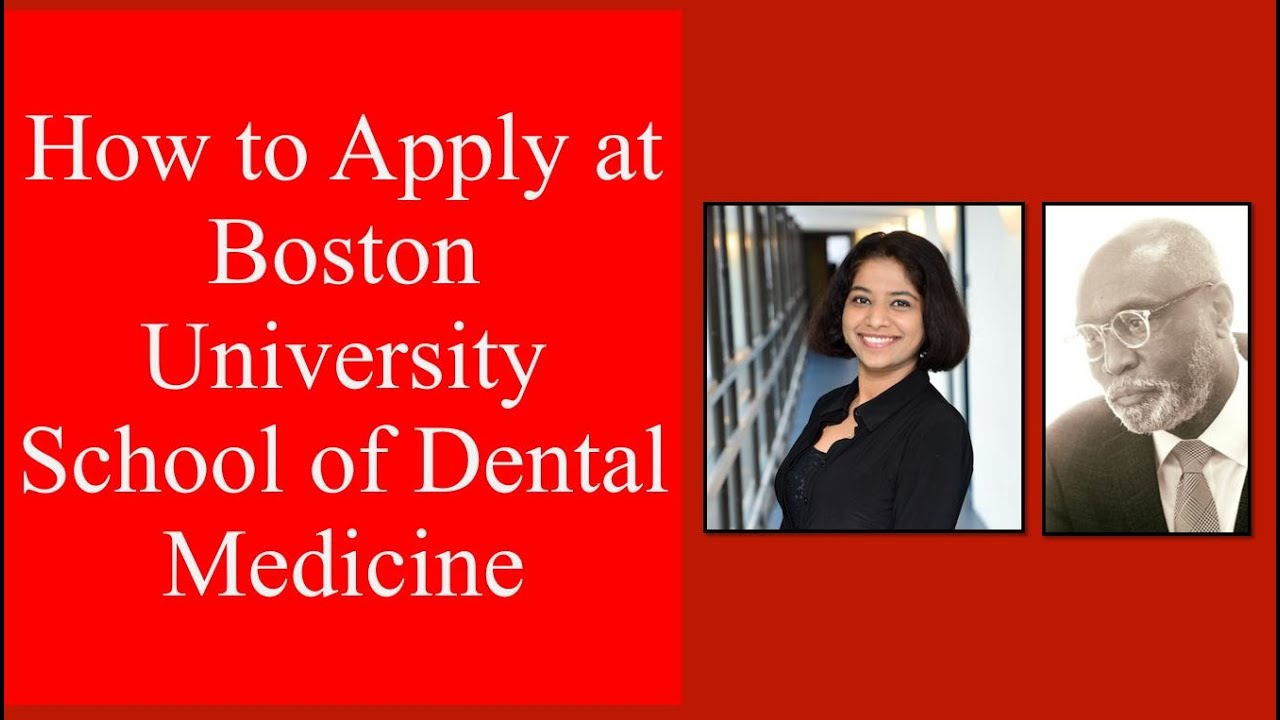 How to Apply at Boston University School of Dental Medicine I INBDE I Interview tips I  BU Dental