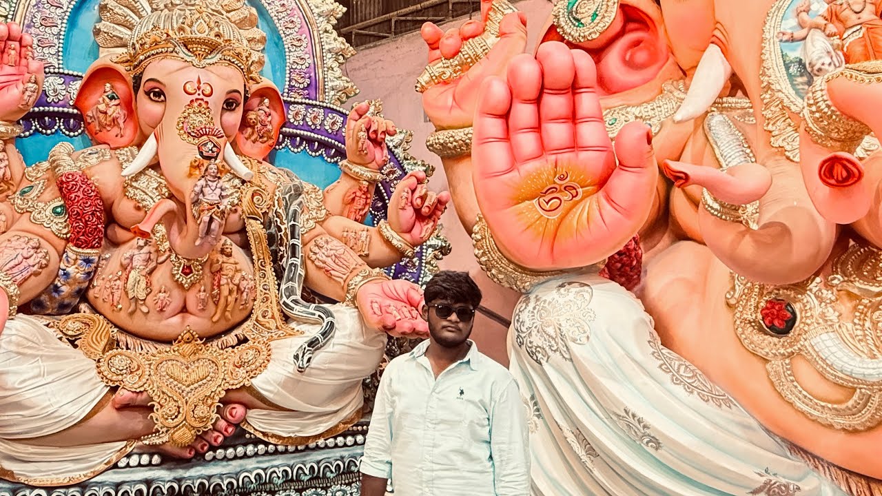 Dhoolpet Ganesh idol 2025 🐘 || Karthik Gaddam