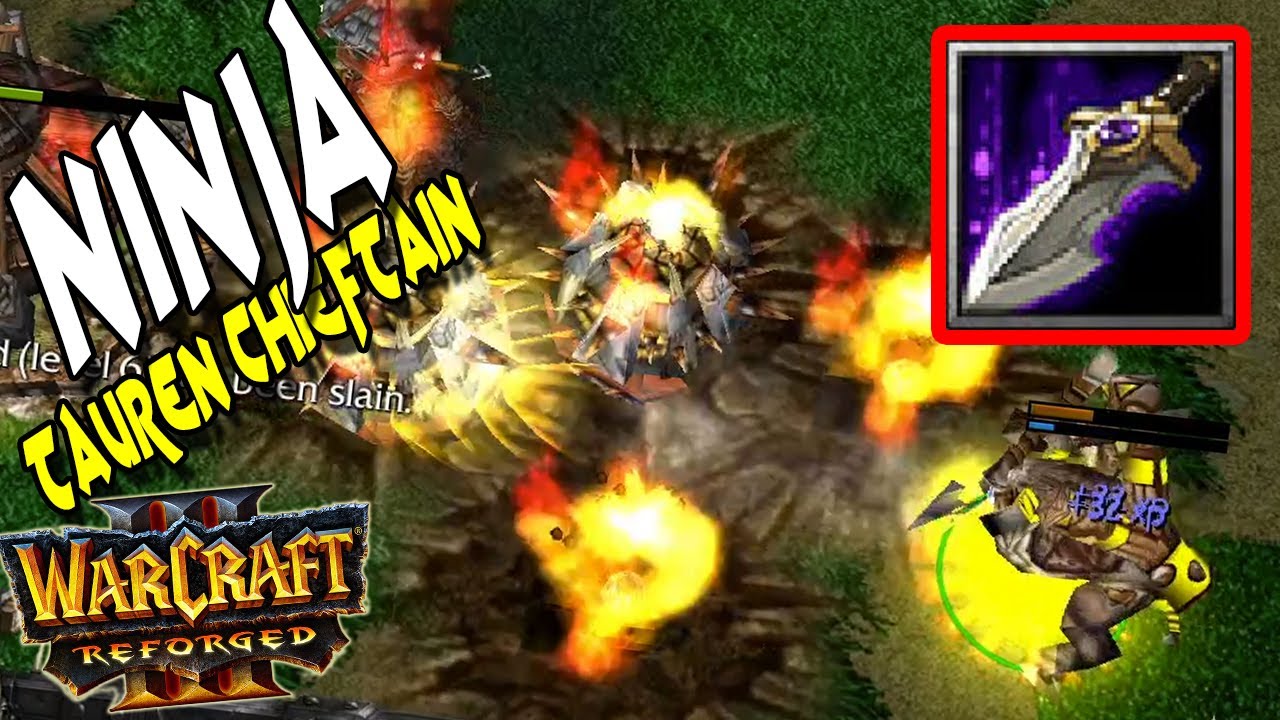 Warcraft 3 Strategy | NINJA Tauren Chieftain