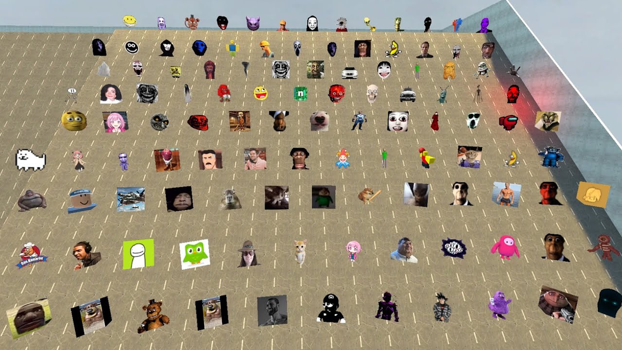 Слишком много Nextbots на склонах! Garry's Mod