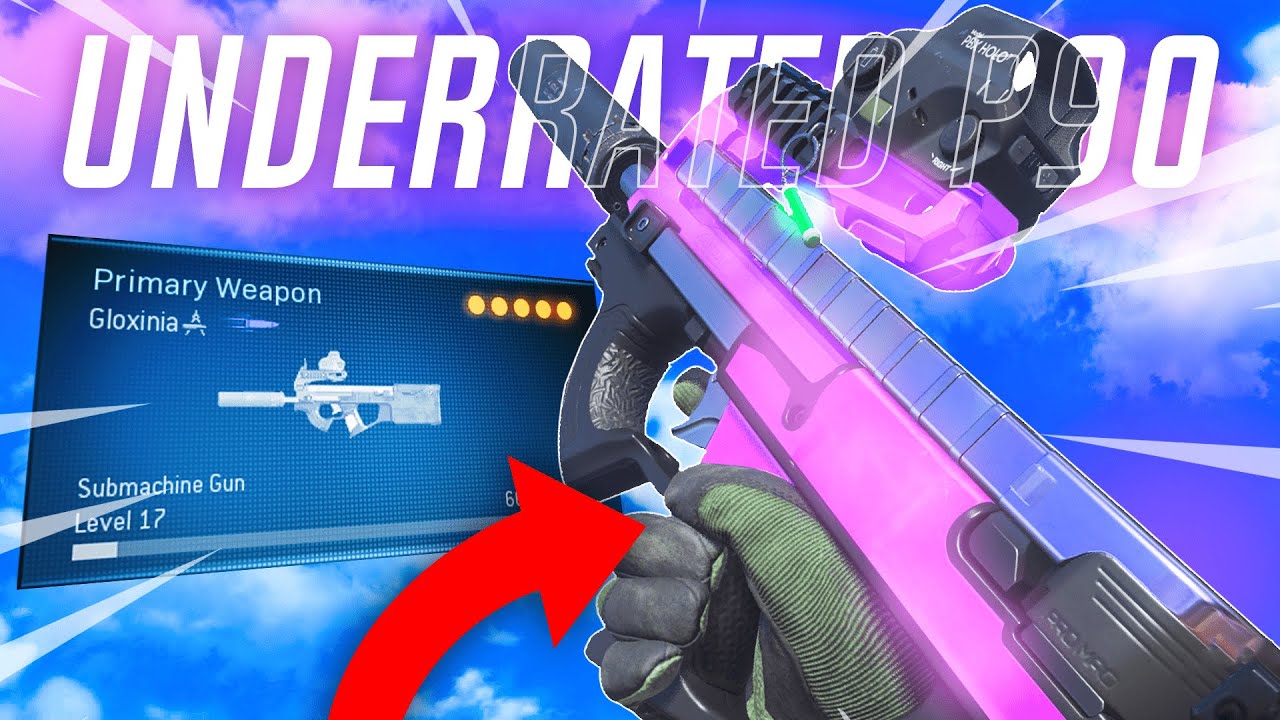The 0 Recoil P90 is actually UNDERRATED 🤯 (Modern Warfare Warzone)