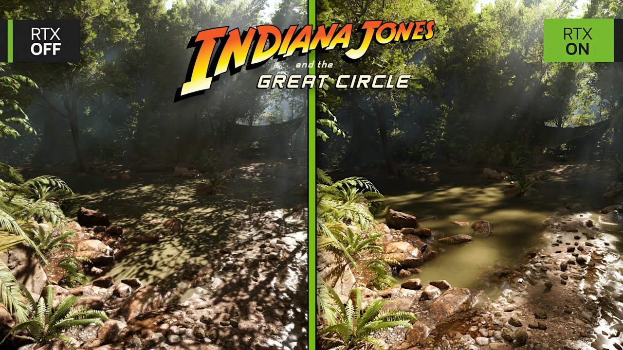 Indiana Jones and the Great Circle - Path Tracing ON vs OFF! RTX 4080 4K DLSS
