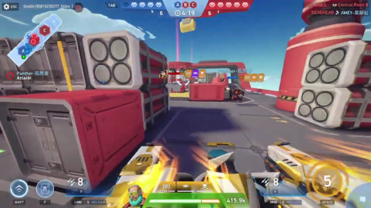 lacewing storm rack working well in CPC  Achievement build - Mech Arena