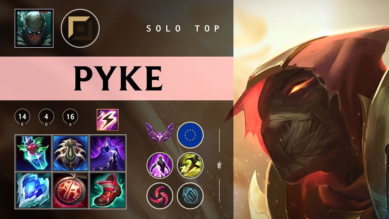 Pyke Top vs Ambessa - EUW Master Patch 26.04