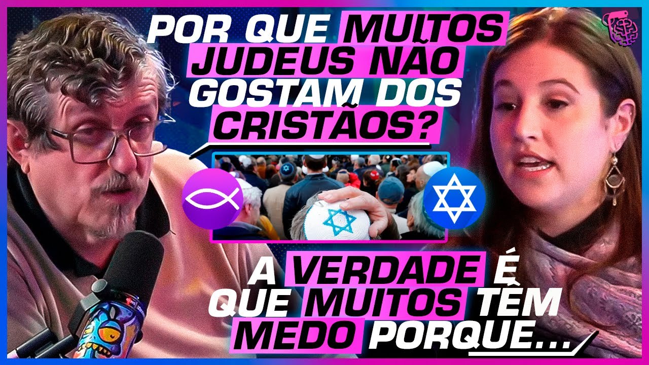 A TENSA RELAÇÃO entre CRISTÃOS e JUDEUS - ISRAEL COM A ALINE E SAYÃO