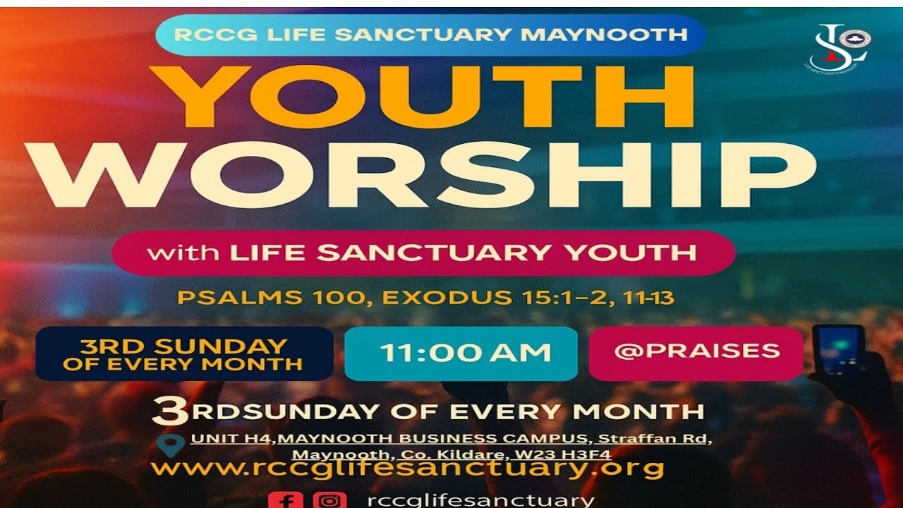 RCCG Life Sanctuary Maynooth || Youth Service || 17th January 2026