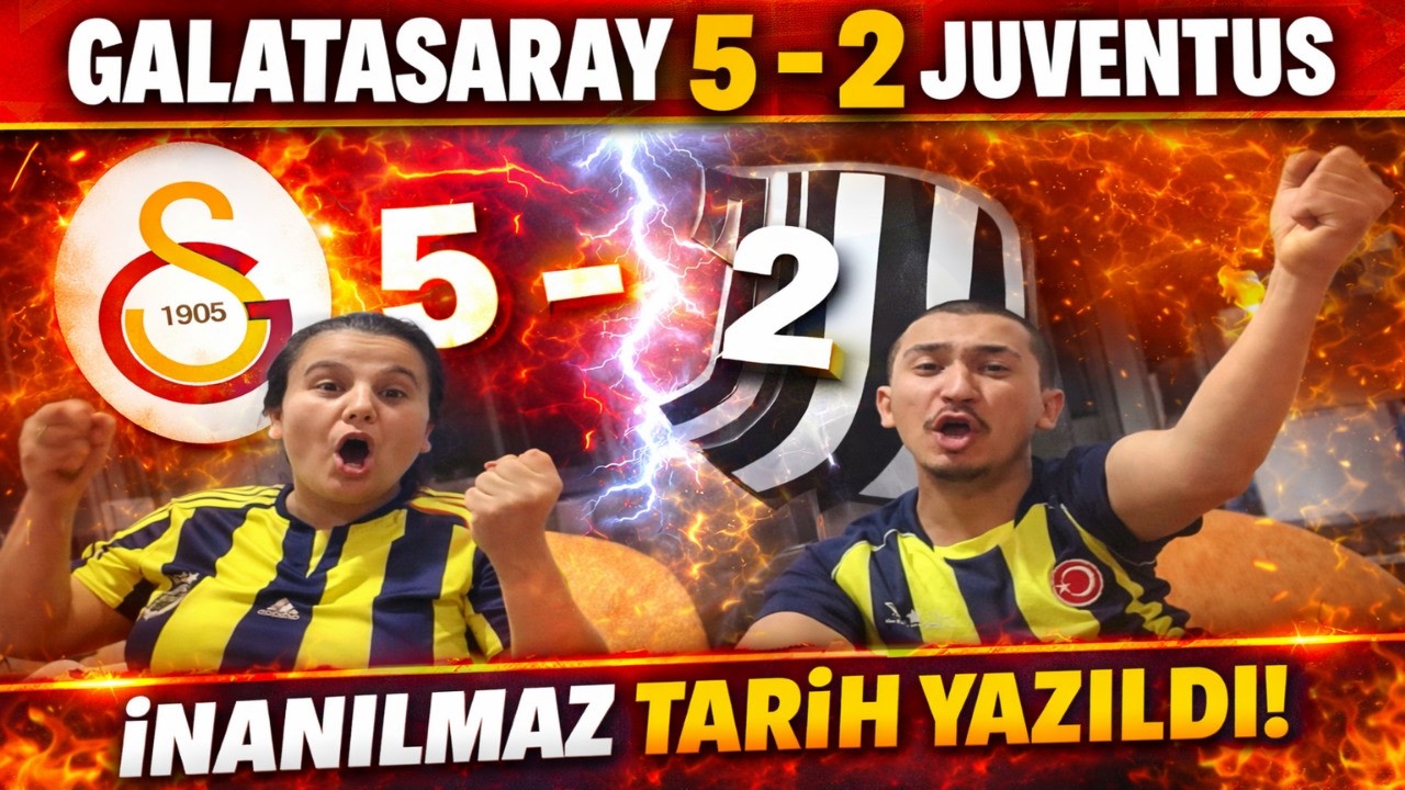 GALATASARAY 5 - 2 JUVENTUS! CİMBOMUN İNANILMAZ TARİHİ! UEFA CHAMPİONS LEAGUE!