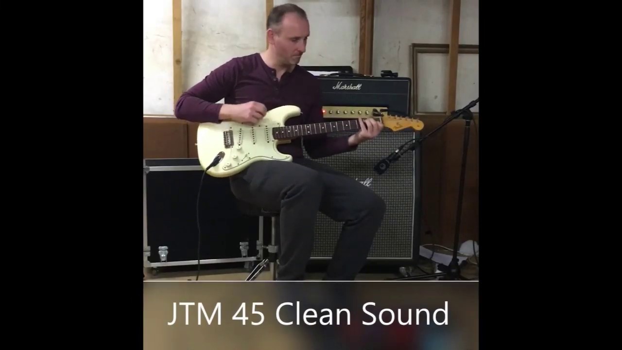 Marshall JTM 45 Clean Sound with Stratocaster