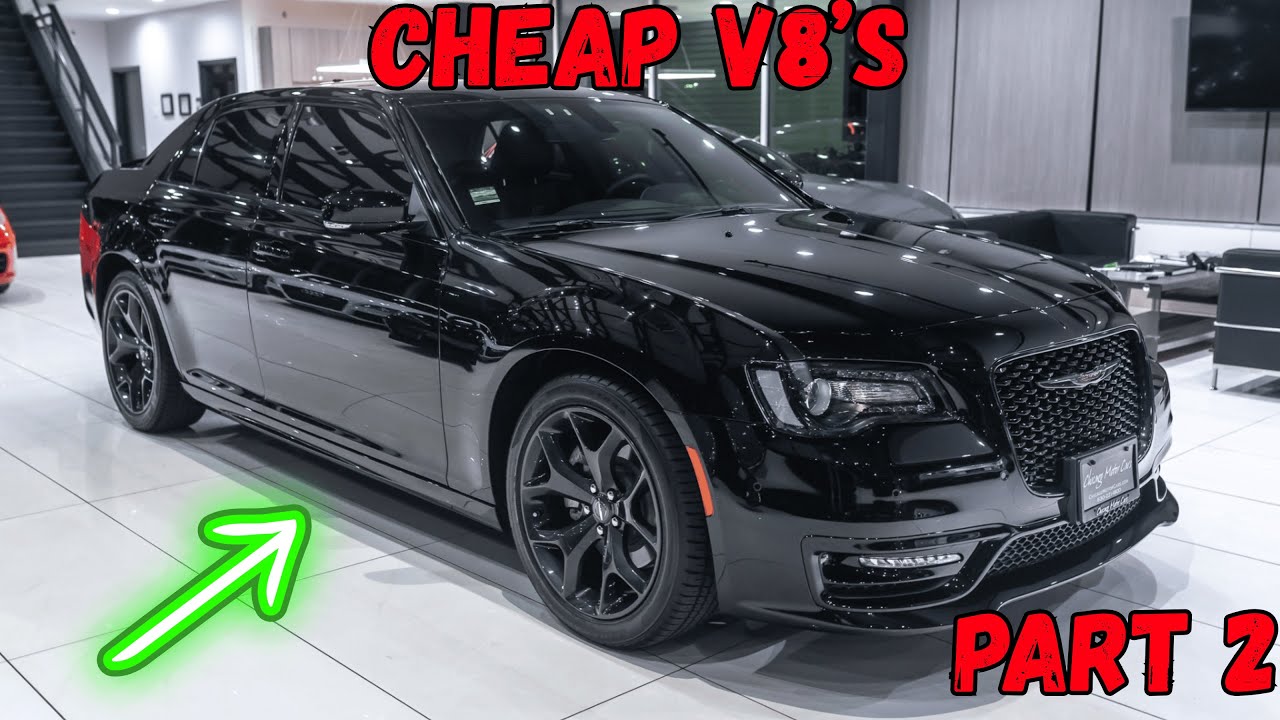 Дешевые автомобили с двигателями V8, которые вы можете купить менее чем за 20 000 долларов!!