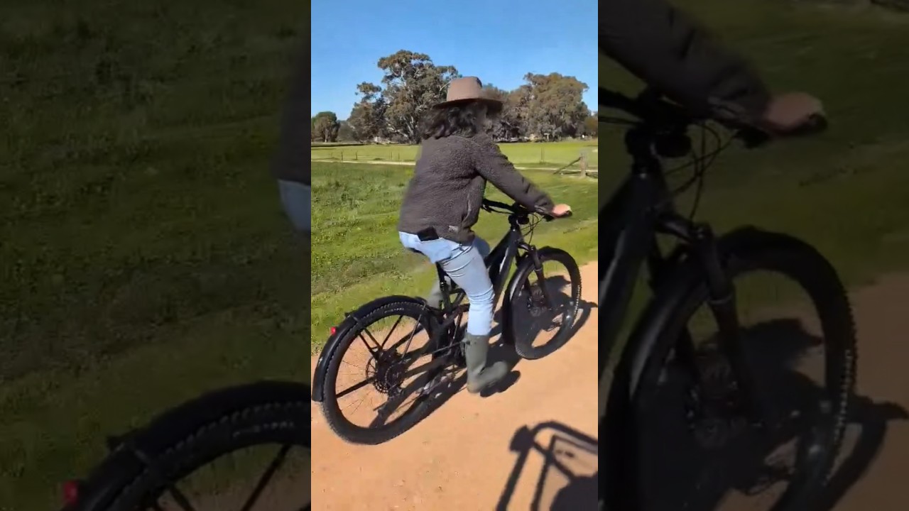 On ya bike....it's been a while! 🤣