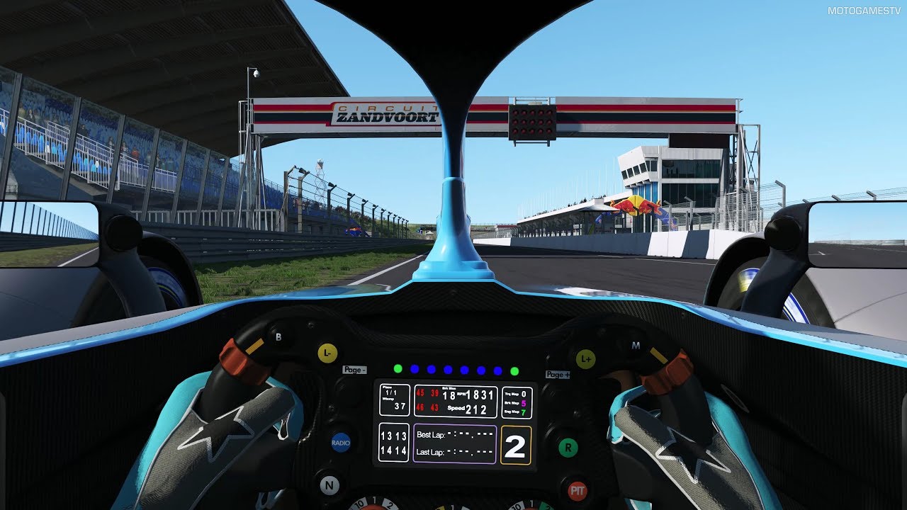 rFactor 2 - Formula E 2019 Car at Zandvoort Gameplay [4K 60FPS]