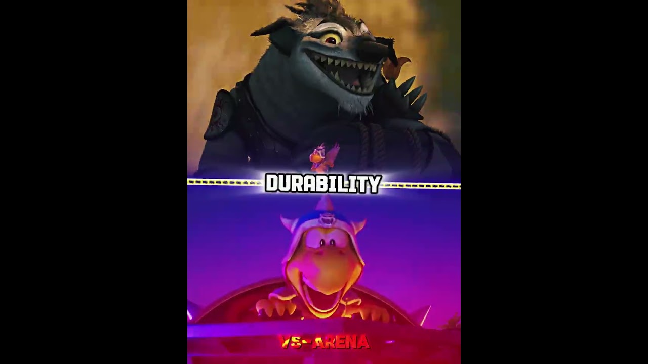 Boss Wolf vs Koopa General #edit #kungfupanda2 #thesupermariobrosmovie