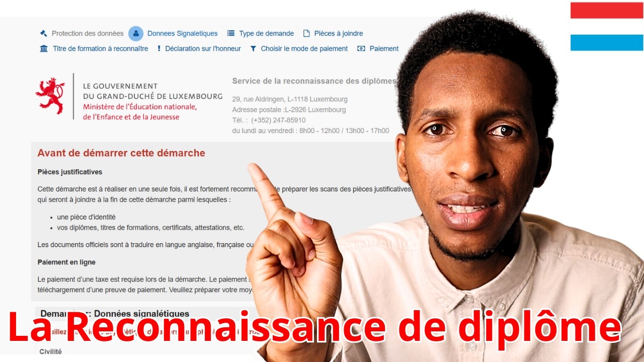 Comment faire l'equivalence de diplôme ? Partir au Luxembourg : Procédure, Frais et Délais
