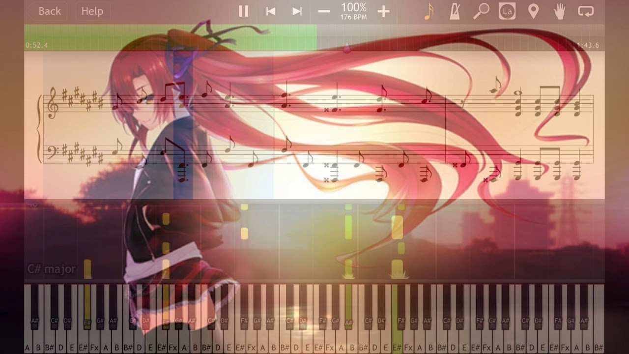 [ノラと皇女と野良猫ハート2 -Nora, Princess, and Crying Cat.- OP - Crying Heart] Piano Cover