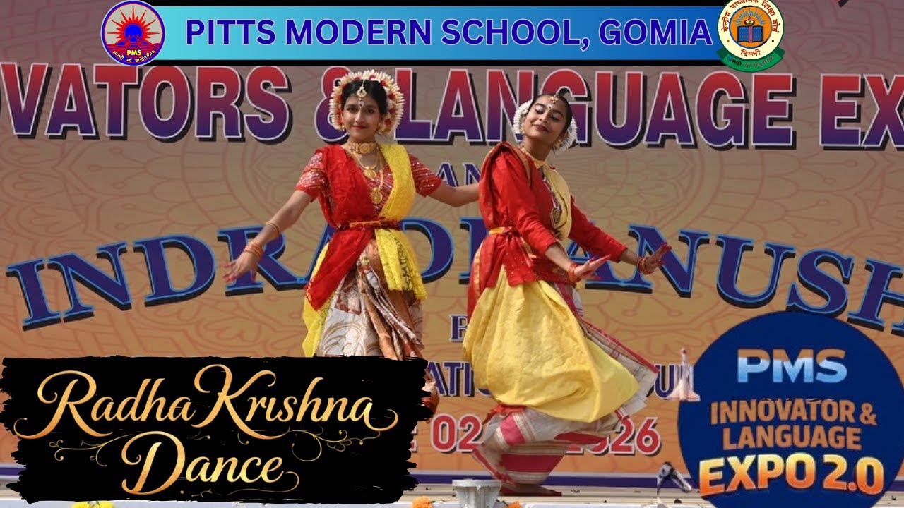Innovators & Language Expo 2.0 | Radha Krishna Dance | Pitts Modern School, Gomia