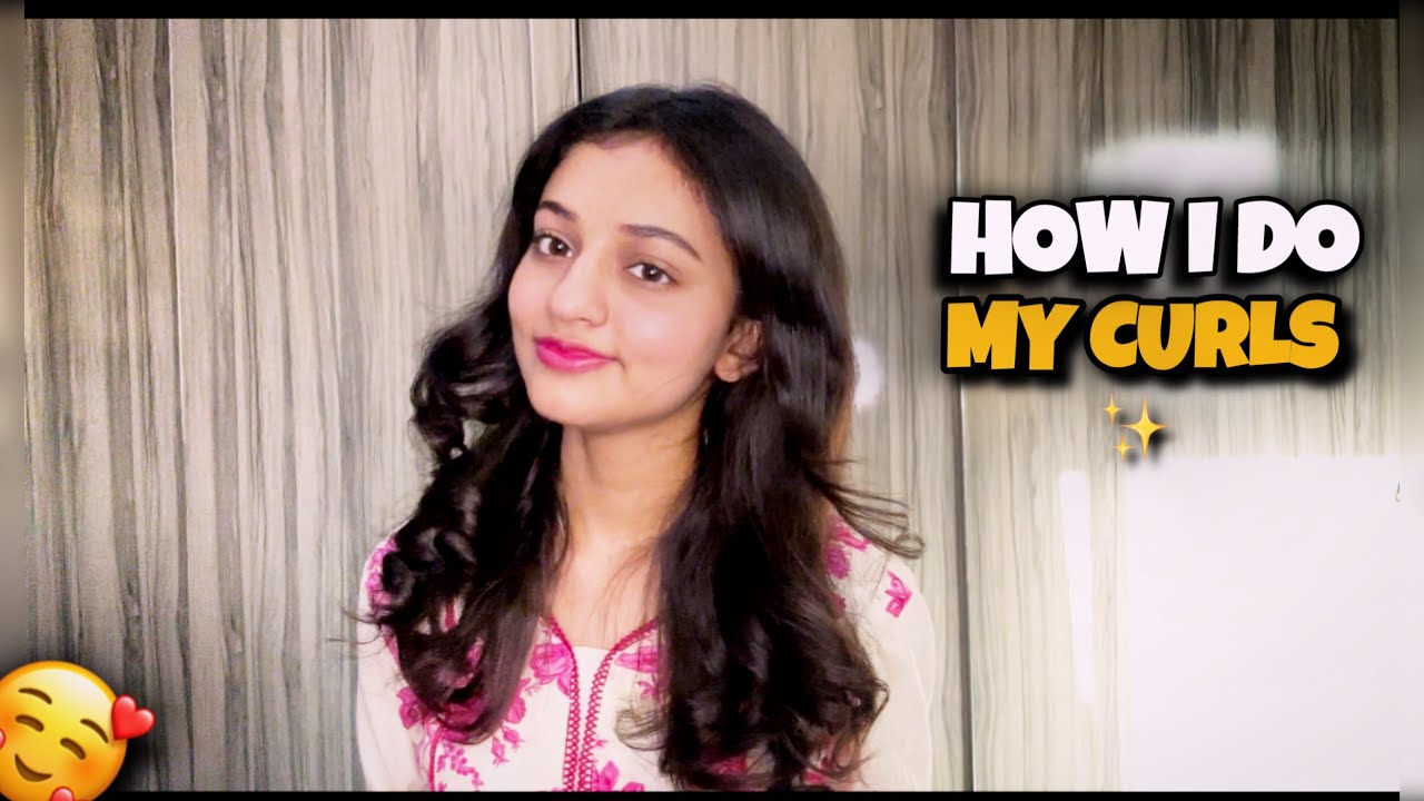 How to curls your hair with “straightener” |How i do my curls🥰 |Using easy steps |Sana Malik Vlogs