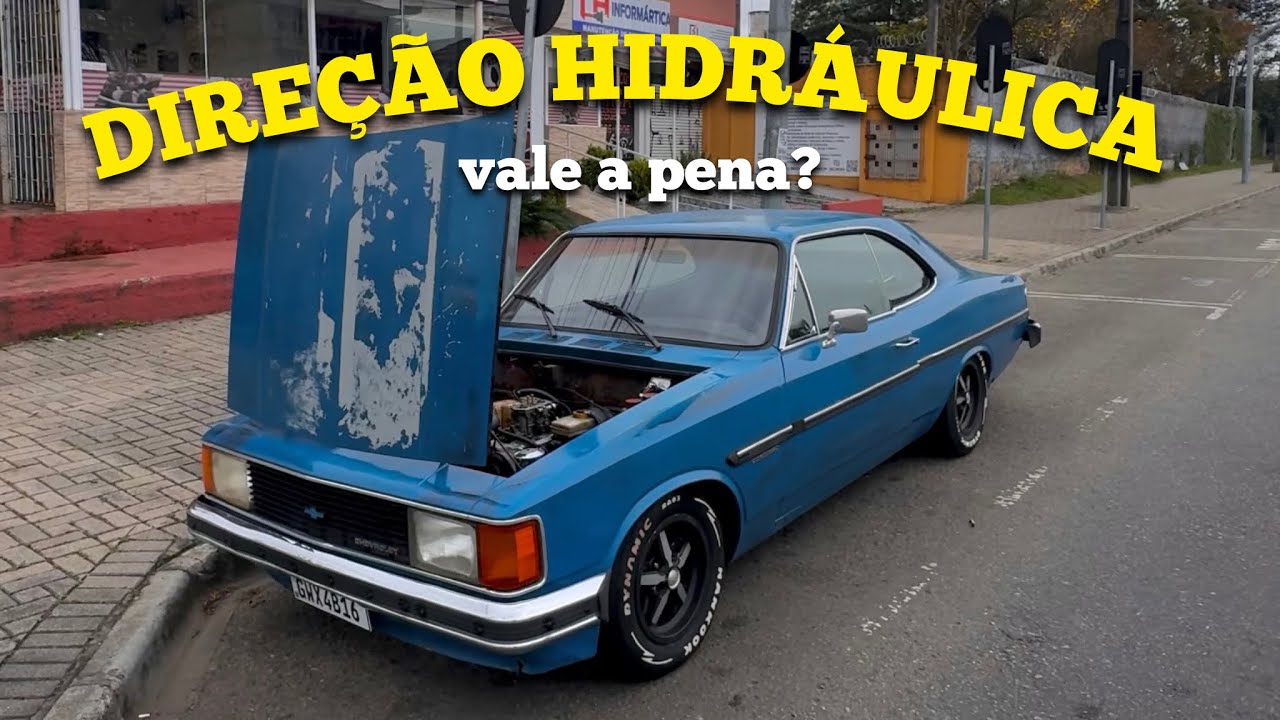 Instalando direção hidráulica no Opala!