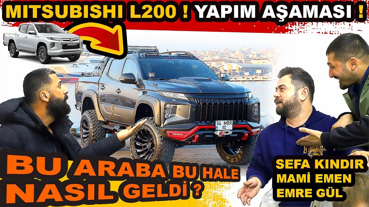 Mitsubishi L200 Yapım Aşaması ! BU ARABA BU HALE NASIL GELDİ ?