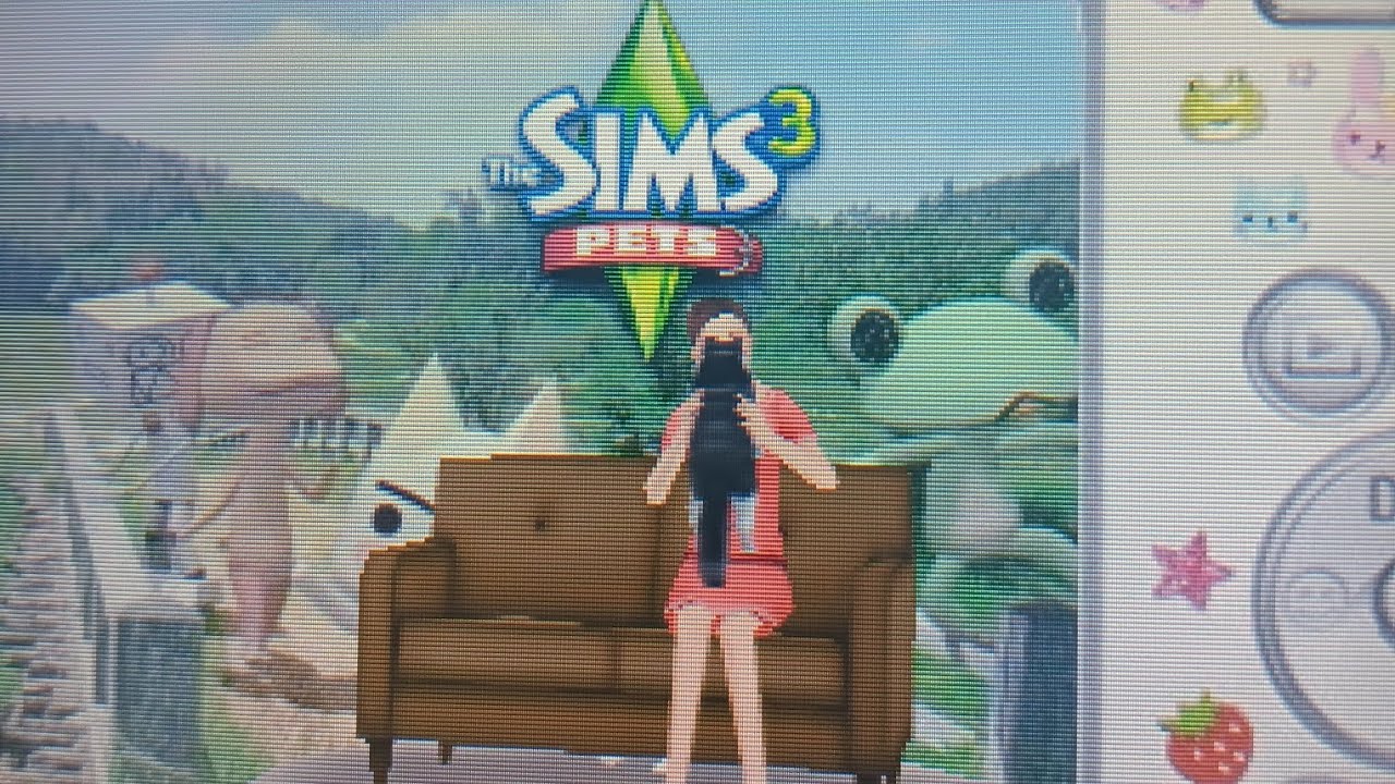 Sims 3 (Питомцы) на 3DS [Видео, которое я давно забыл сделать, лол]