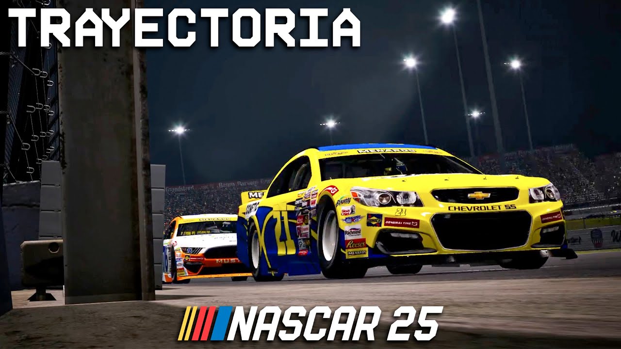 Banderas amarillas DECISIVAS😳| NASCAR 25 - Trayectoria #7