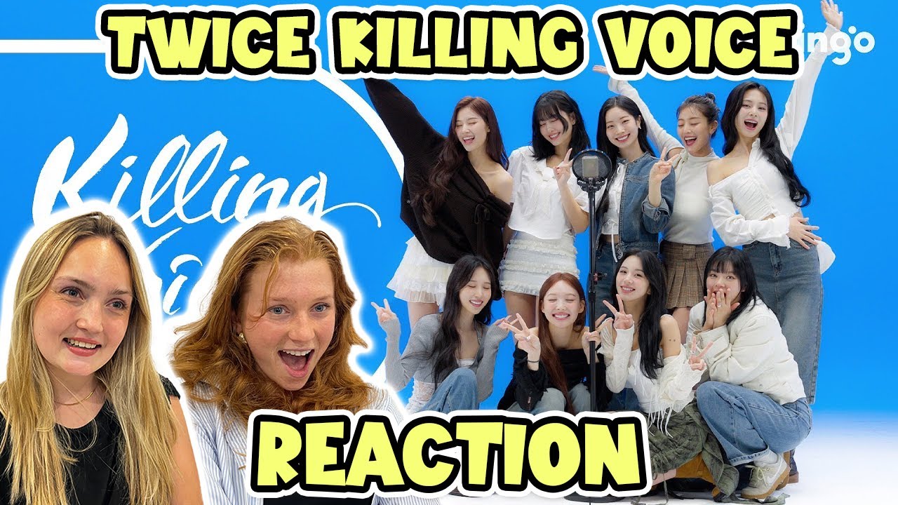 OUR FIRST TIME EVER WATCHING TWICE KILLING VOICE!!