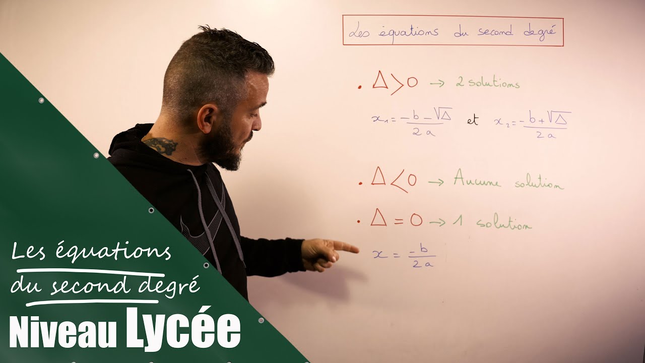 A'Rieka -  Les équations du second degré - Prod : Cogway