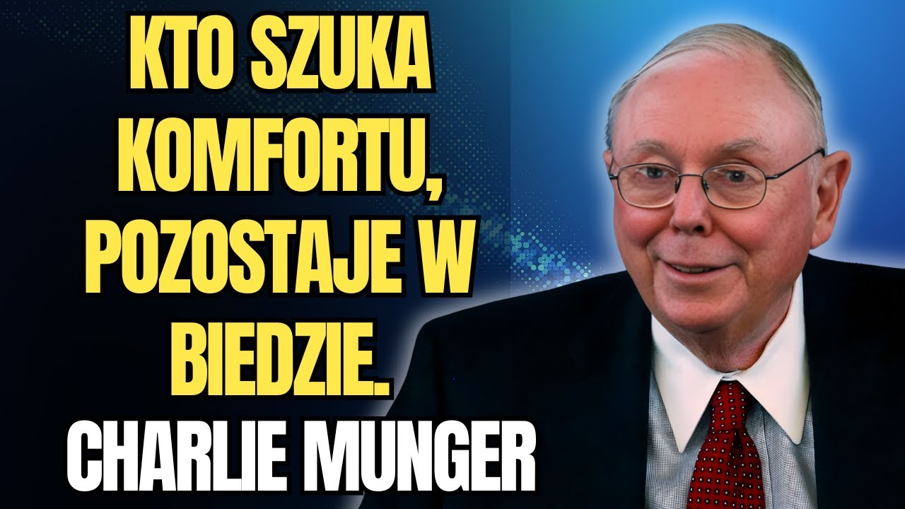 CHARLIE MUNGER - Charlie Munger ujawnia, dlaczego twoje pieniądze znikają co miesiąc
