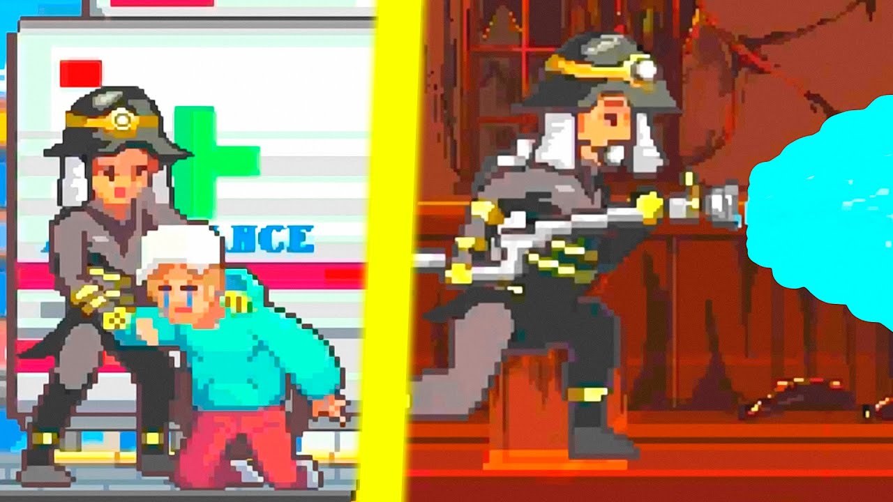 A VIDA DE UM BOMBEIRO QUE VIROU HERÓI NA CIDADE → A Vida é um Jogo (Life is a Game) 📱🎮