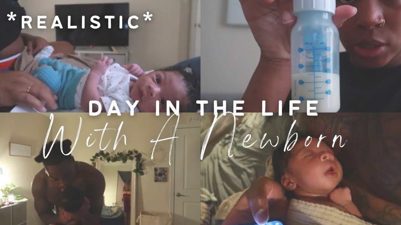 DAY IN THE LIFE WITH A NEWBORN | 2 WEEK OLD BABY | FIRST TIME MOM