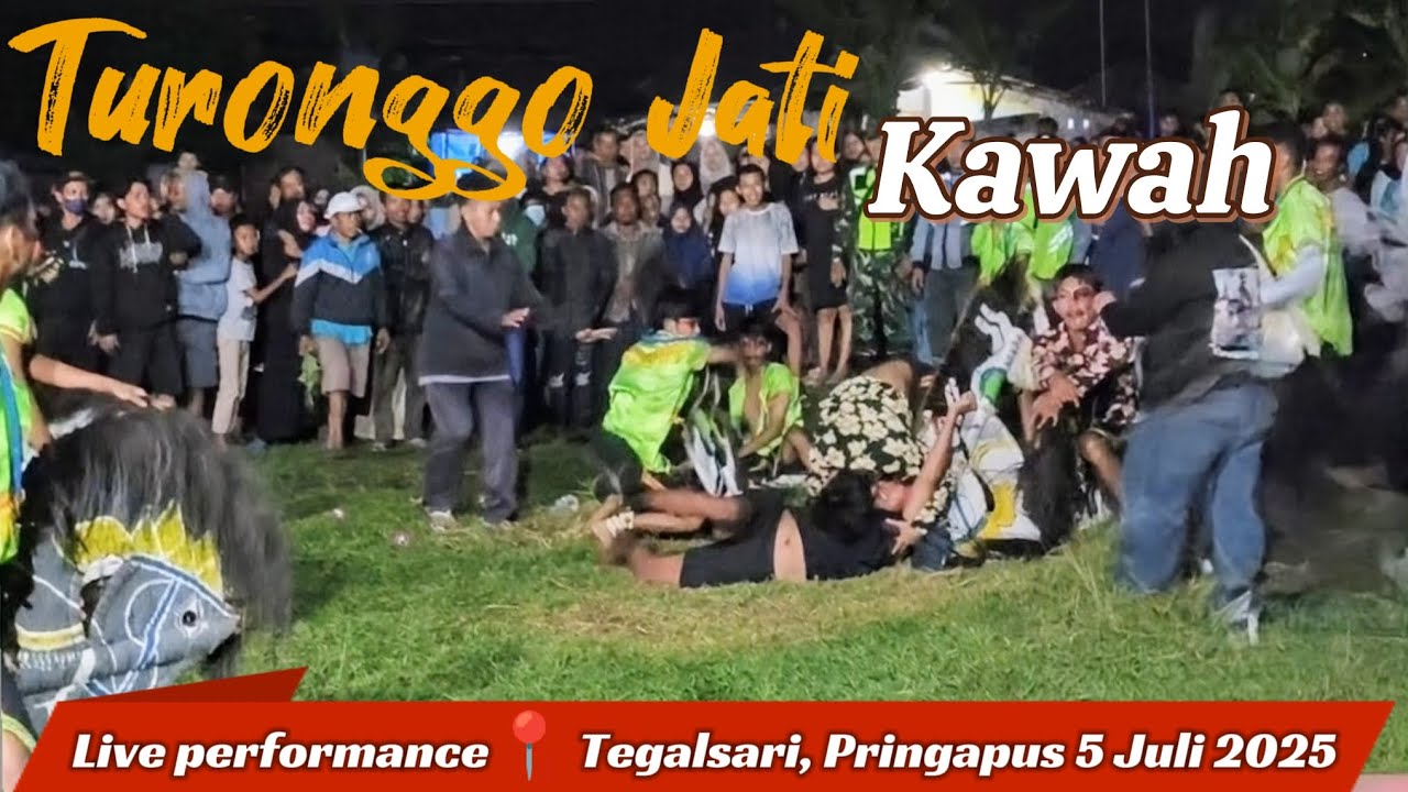 Turonggo Jati Kawah | Reog TJK | Reog Kawah Main di Tegalsari Pringapus, 5 Juli 2025