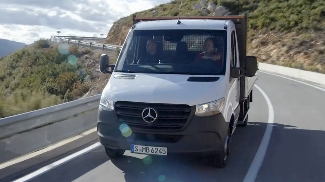 2018 Mercedes-Benz Sprinter Construction Site Pickup | Arctic White