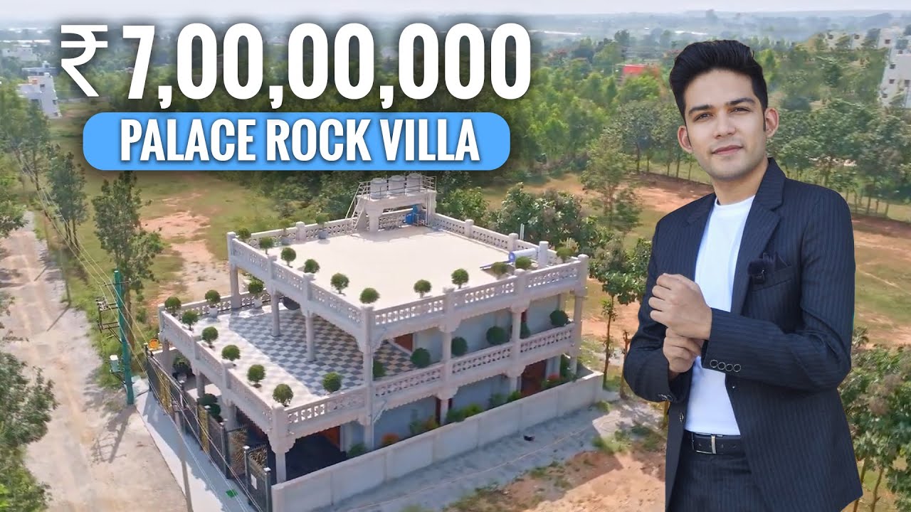 Inside Bangalore’s First Palace Themed Rock Villa – A Royal Masterpiece!