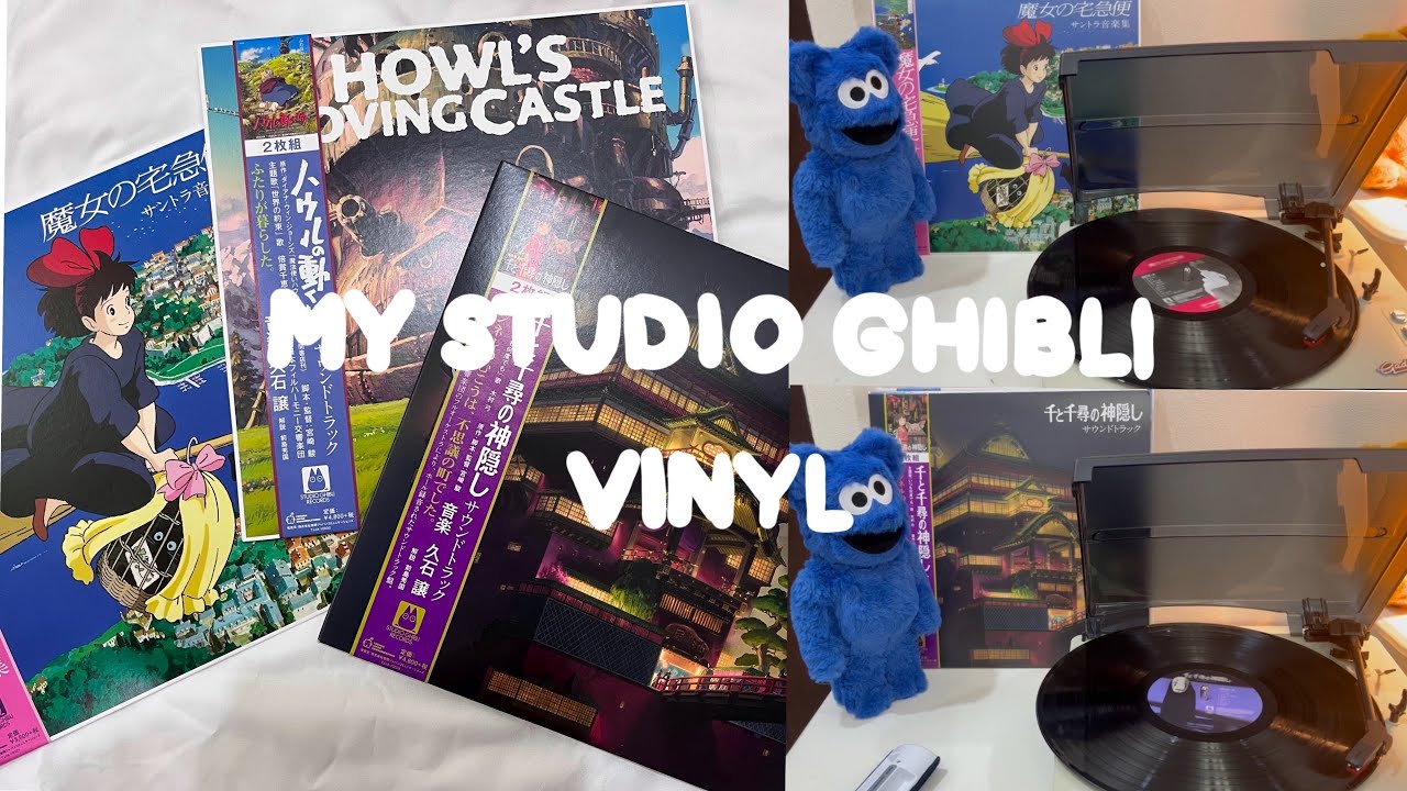 My Studio Ghibli Vinyl Collection 🍃
