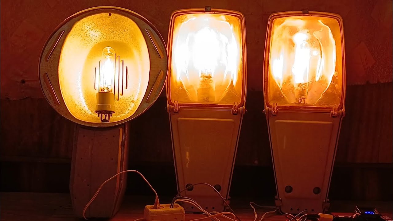 Запуск уличных светильников через инвертор