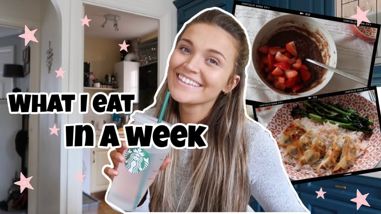 WHAT I EAT IN A WEEK